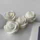 Moule en silicone en forme de rose pour la décoration de la maison fleur de rose bougie
