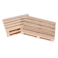 Mini Palette en Bois pour Boisson Chaude et Froide Coussin de Pot de Fleur 1 Pièce