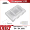 Abat-jour de budgétaire en plastique PC à lentille LED 90 lentilles résistantes à l'eau 91x64mm