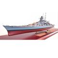 FMOCHANGMDP 1/200 Scale German Gneisenau Battleship Plastic Model Kits, Adult Toys and Gifts, 118.5 x 15Inchs