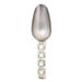 MacKenzie-Childs Sterling Check Small Scoop Stainless Steel in Gray/White | 7.75 H x 2.25 W in | Wayfair 32217-540