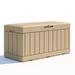 90 Gallons Water Resistant Resin Lockable Deck Box Resin Saili Electronic Technology co, Limited | 22.8 H x 46.4 W x 20.8 D in | Wayfair