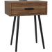 George Oliver Isiahi Nightstand Wood in Brown | 25 H x 18 W x 14 D in | Wayfair B165BAA92052441CBE4180318B08BA0C