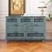 Alcott Hill® Brittini Accent Cabinet Wood in Green | 31.49 H x 47.25 W x 15.75 D in | Wayfair BBB00EAF328048CF98E01C5C4CF62314