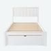 Winston Porter Huerfano Storage Bed Wood in White | 36.2 H x 37.7 W x 76 D in | Wayfair F25D3E9E2A694D7DB90C3709CD05DDB8