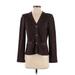 St. John Cardigan Sweater: Brown Solid Sweaters & Sweatshirts - Women's Size P