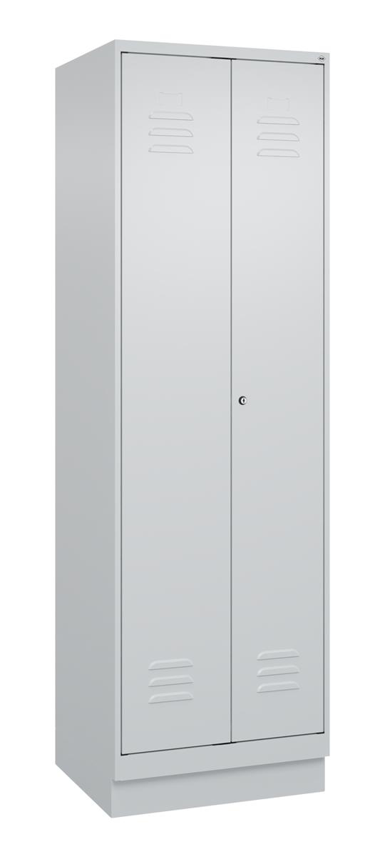 C+P Wäsche-/Kombispind Classic PLUS, Sockel, 2 Abteile, 1950x600x500mm, 7035/703 Image