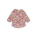 Pinc Premium Long Sleeve Blouse: Pink Tops - Kids Girl's Size Medium