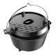 tepro Grillzubehör Guss-Dutch Oven M, Füllmenge: ca. 8 Liter, medium