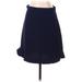 Draper James Casual Skirt: Blue Solid Bottoms - Women's Size 0