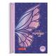 Collegeblock »Premium Magic Butterfly« A4 kariert mit Innen- und Außenrand mehrfarbig, Brunnen
