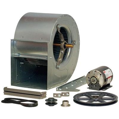 DAYTON 7HL92 Blower w/ Dr Pkg,10-1/4 In,115/208-230V