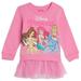 Disney Princess Belle Cinderella Ariel Toddler Girls Fleece Sweatshirt Dress Infant to Big Kid