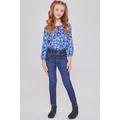 YMI Jeans Girls 3 Button Essential Skinny Jeans With Faux Front Pockets