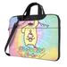 Sanrio Pompompurin Laptop Bag Laptop Case Computer Notebook Briefcase Messenger Bag With Adjustable Shoulder Strap 14 Inch