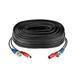 Htovila BNC Cable Video Power /18. 2-in-1 Video Cable BNC Cameras 60ft /18. 2-in-1 CCTV Cable BNC 2-in-1 BNC Video 60ft/18m 2-in-1 BNC /18. 2-In-1 Video Radirus BNC Cable Power Cable CCTV Dvr 1 Roll