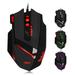 Optical USB Wired Gaming Mouse 7 Buttons 7200 DPI Professional Gaming Mouse Pro Gamer Computer Mice for PC Laptop - Black