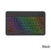 Gaming Keyboard RGB Backlit Compact 78 Keys Portable Wireless Office Keyboard for Laptop PC Computer Gamer