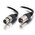 C2G Legrand XLR Cables Black XLR Audio Cable XLR Cables 25ft XLR to XLR Cable Male to Female 1 Count C2G 40061