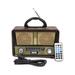 M-112Bt Chargable Nostalgic Bluetooth Fm Radio Usb/Sd/Mp3 Vintage Nostalgic Radio