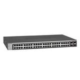 NETGEAR 48-Port Gigabit Ethernet Smart Switch (GS748T) - Managed with 2 x 1G SFP and 2 x 1G Combo Desktop or Rackmount and Limited Lifetime Protection