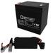 12V 5AH Battery Replaces Black Decker Storm Station SS925 + 12V Chrgr