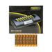 Powerex MH-C801D 8-Cell Charger & 8 AAA Panasonic 750 mAh NiMH Rechargeable Batteries (Low Discharge)