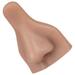 Silicone Prosthetic Nose Body Jewelry Display Face Model Human Jewlery Models Hospital Mannequin Part for Piercing