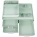 Plastic Drawers Jewelry Stand Bins for Storage Box Tabletop Makeup Organizer Household Case with Office