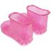 1 Pair of Foot Soak Bucket Boots Creative Foot Soak Shoes Household Foot Bathing Shoes Washing Shoes