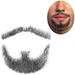 Fake Man Mustache Word Simulation Of real Human Hair Makeup Facial Hair Wig (Goatee only)