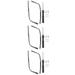 3 Pairs Metal Eyeglass Replacement Frame Temples Eyewear Arms Legs for Women Men