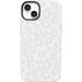Casely iPhone 14 Plus Case | Into The Wild | White Snow Leopard Case | Bold Protective MagSafe