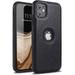 Leather Case Designed for Apple iPhone 11 Case Luxury Leather Case Business Vintage Elegant Slim Non-Slip Soft Grip Shockproof Protective Cover for Apple iPhone 11 Black