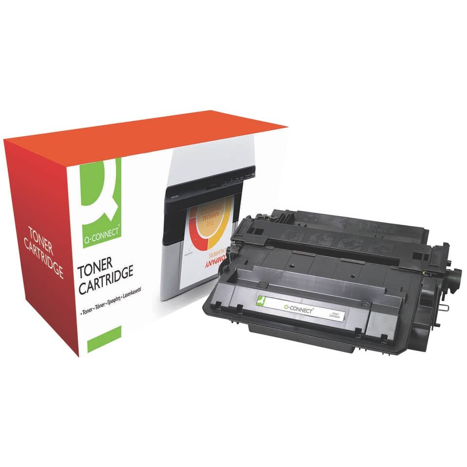 Lasertoner schwarz ersetzt CE255X Q-CONNECT KF14725 Image