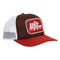 Unisex Brown Dr Pepper Foam Trucker Adjustable Hat