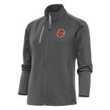 Women's Antigua Pewter Bethune-Cookman Wildcats Generation Full-Zip Jacket