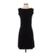 Maurices Casual Dress - Sheath: Black Solid Dresses - Women's Size Small