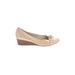 Kelly & Katie Wedges: Ivory Solid Shoes - Women's Size 5 1/2 - Almond Toe