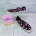 Disney Shoes | Disney Mickey Mouse Burgundy Maroon Canvas Embroider Lace Up Sneaker Shoes Sz 6 | Color: Red | Size: 6