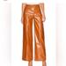 Free People Pants & Jumpsuits | Free People Faux Leather Pants | Color: Brown | Size: Various