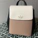 Kate Spade Bags | Kate Spade Bnwt Backpack. Colorblock Toasted, Cream And Black. | Color: Black/Cream | Size: Os