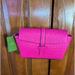 Kate Spade Bags | Kate Spade Riverside Street Ostrich Embossed Emmie Crossbody | Color: Pink | Size: Os