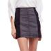 Free People Skirts | Free People Denim Modern Femme Two Tone Mini Skirt. Size 0 | Color: Black/Gray | Size: 0