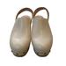 J. Crew Shoes | J. Crew Ivory Convertible Studdedclogs 7.5 Upper/Lining Leather Outsidesyntactic | Color: Cream | Size: 7.5