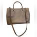 Michael Kors Bags | Euc Michael Kors Euc Savanna Taupe Saffiano Leather Satchel & Dust Bag | Color: Tan | Size: 15.5” X 10.5”