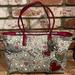 Coach Bags | Guc Coach Rare Poppy 3-Hearts Tote Bag | Color: Gray/Pink | Size: Os