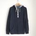 J. Crew Shirts | J Crew Mens Vintage Fleece Sweatshirt Hoodie Blue Cotton Blend Xl | Color: Blue | Size: Xl