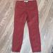Anthropologie Jeans | Anthropologie By Anthropologie Red Jeans Cotton Women Size 28 | Color: Red | Size: 28