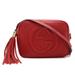 Gucci Bags | Gucci Soho Small Disco Shoulder Bag Pochette Tassel Leather Red 308364 | Color: Red | Size: Os